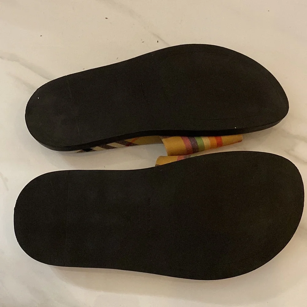 Burberry Women's Rainbow Vintage Check Slide Woman US 6-6.5 /23.5 cm⭐️⭐️⭐️⭐️ - Picture 11 of 17